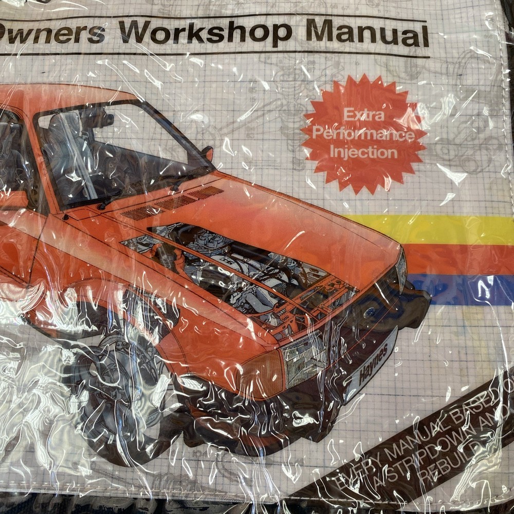 haynes manual ford escort messenger bag