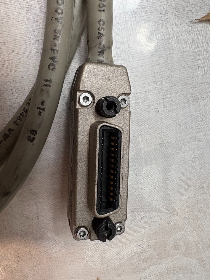 Dupont Berg Electronics 2-meter GPIB cable - Tested and Working