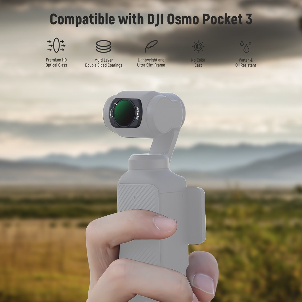 NEEWER FL-83D Variable ND & Diffusion Filter for DJI Pocket 3