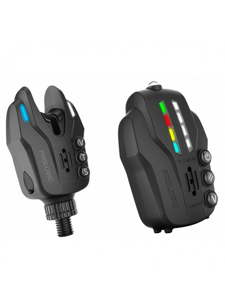 Prologic ELEMENT Compact 4+1 Bite Alarm Set Wireless Carp Fishing