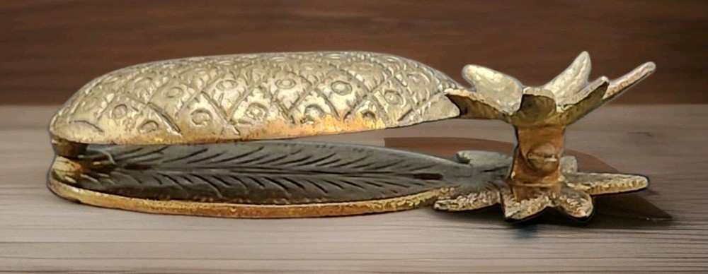 Solid Brass Pineapple Door Knocker 5.5" Long