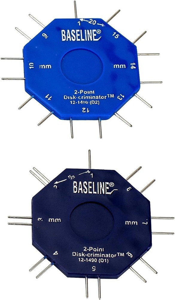 Baseline 2-Point Discrim-A-Gon 2 Disc Set for Sensory Evaluation