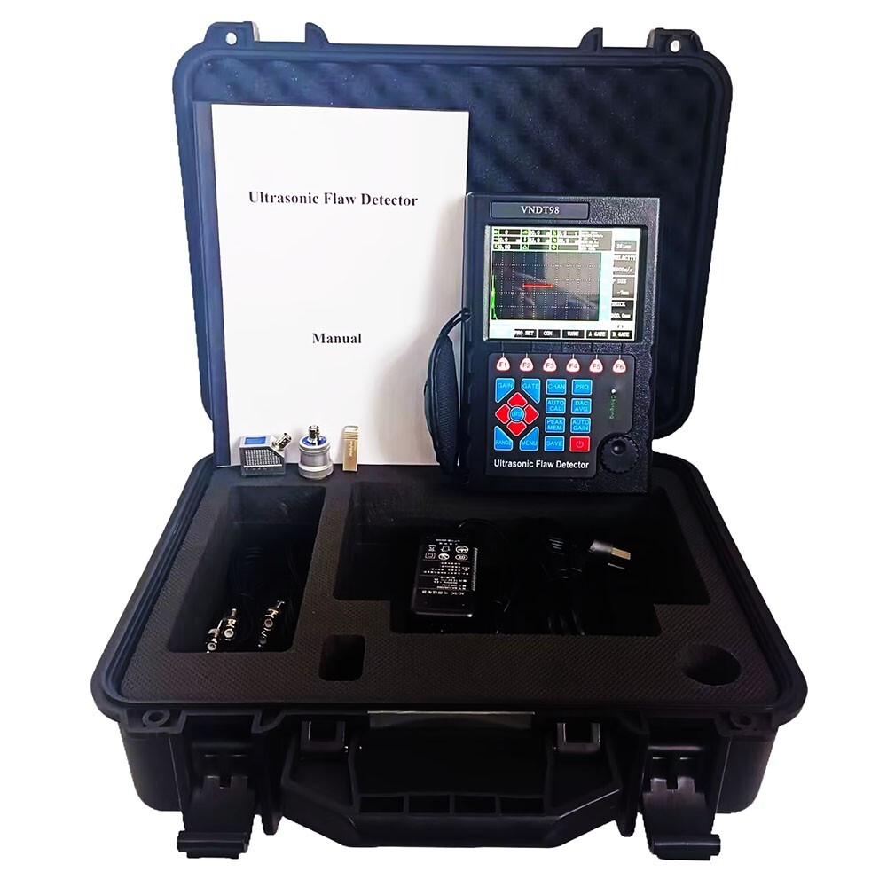 Ultrasonic Flaw Detector Machine with Range 0~10000mm USB Interface PC Software