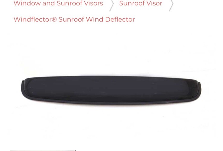 Vent Shade Windflector 77003