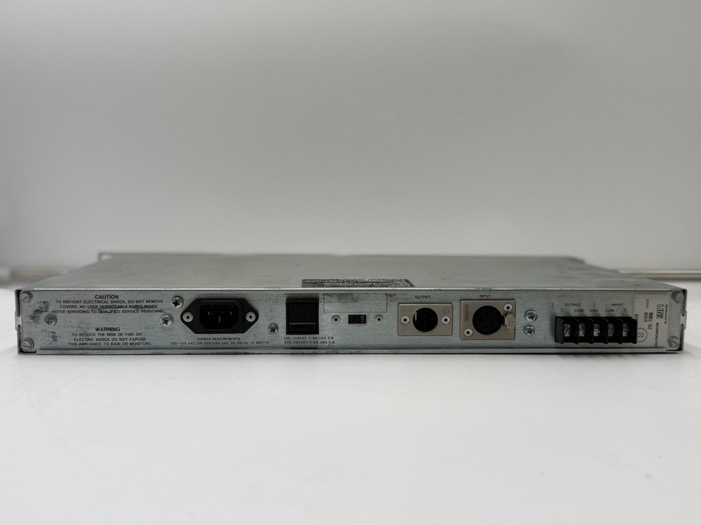 Urei 562, Feedback Suppressor, Equalizer, Eq, Vintage Rack