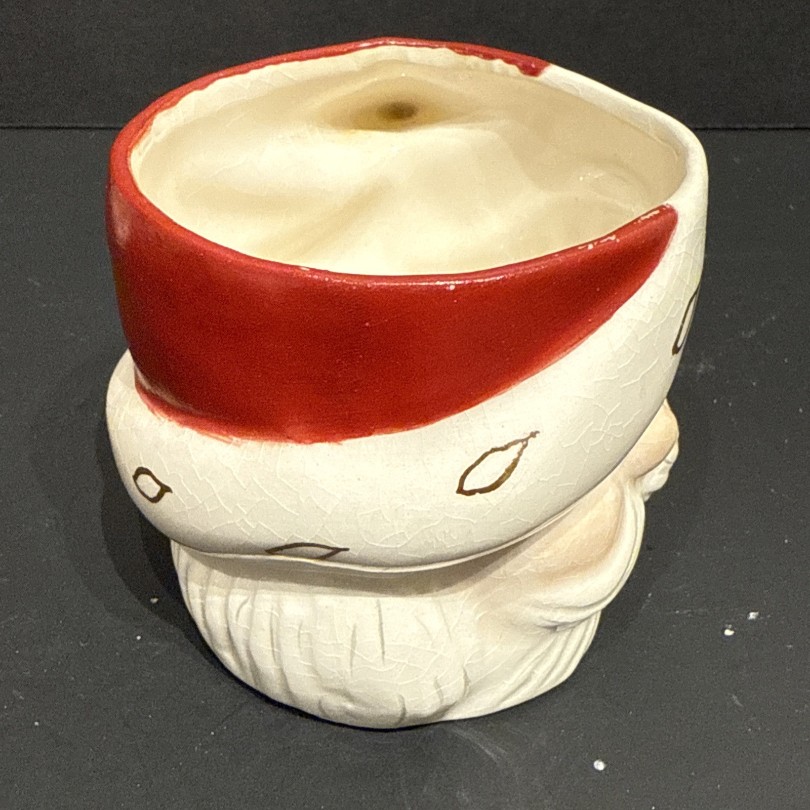 Vintage Santa Mugs Set Of 4 HH Style Made In Japan, 2.75” Tall