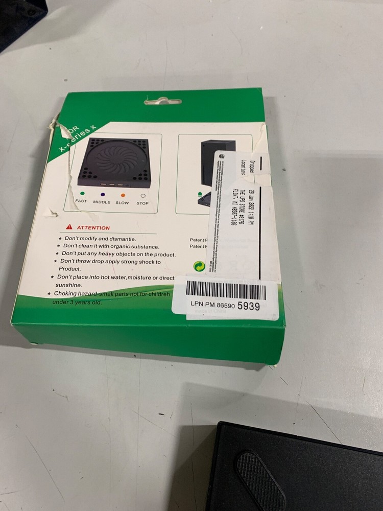 X SERIES X COOLING FAN