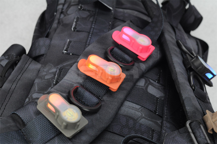 FMA S-LITE Card Button Clip-on Strobe Light for DEVGRU Vest Backpack Webbing