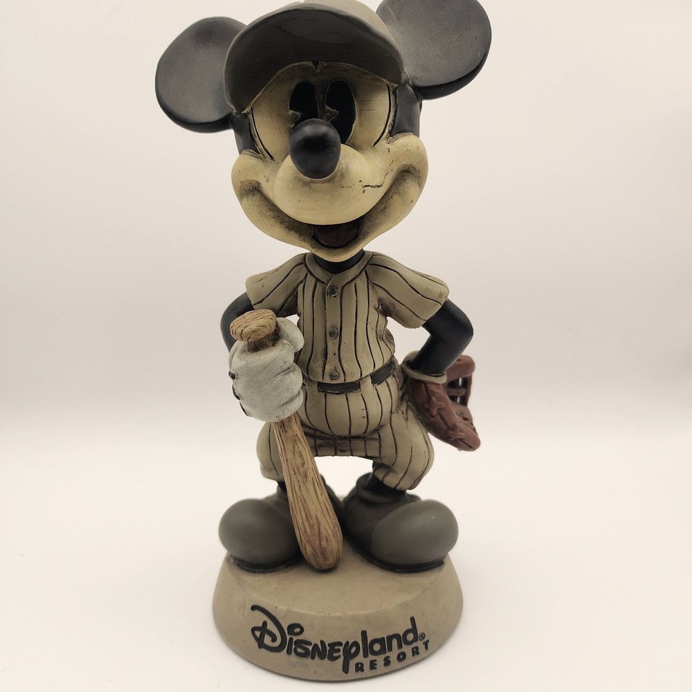 Disneyland Resort Baseball Mickey Mouse Bobble Head