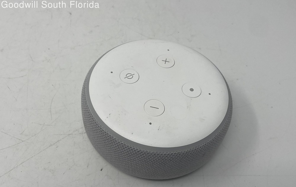 The Amazon Echo Dot Model C78MP8 White Gray Smart Speaker Not Tested