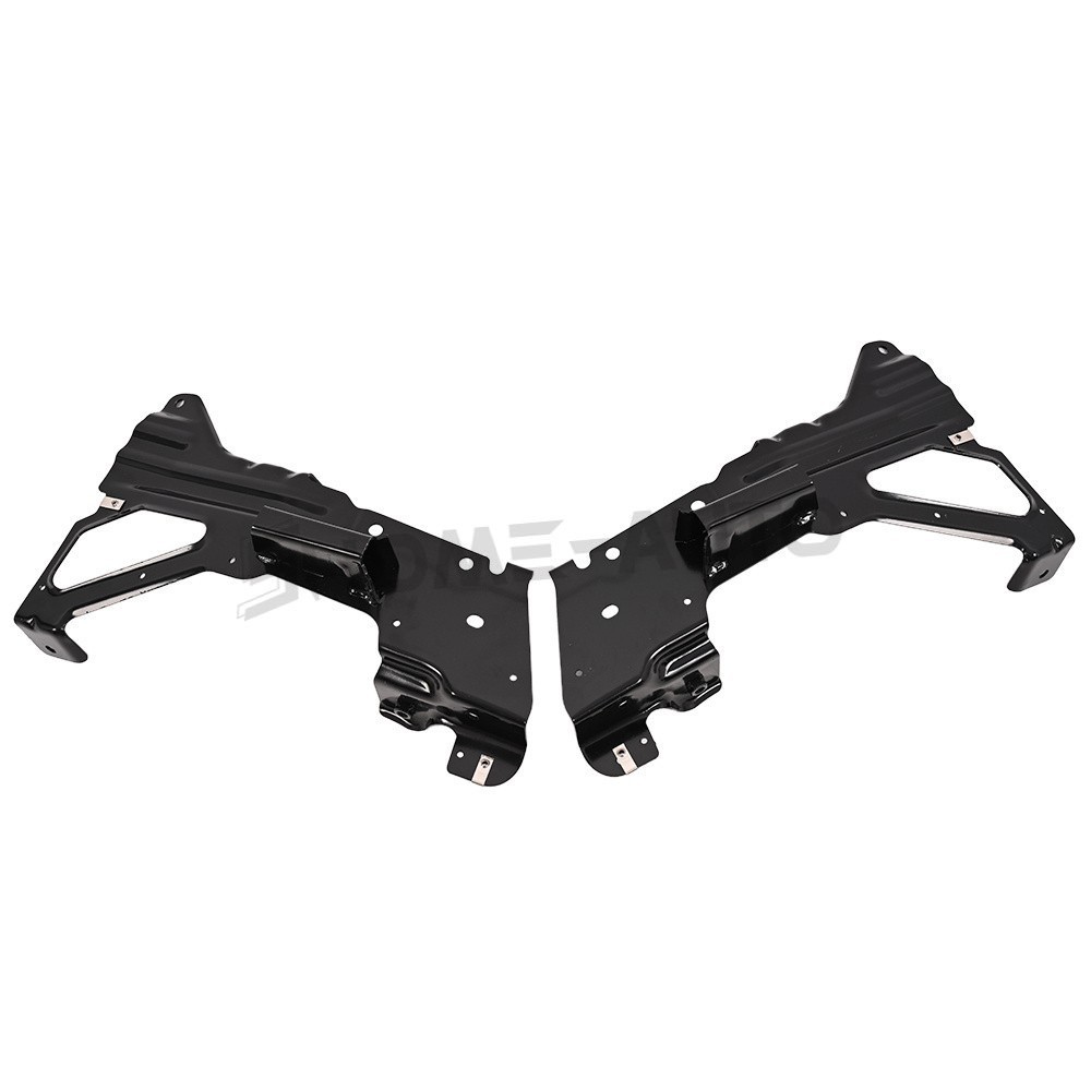 Front Bumper Support+Mount Bracket Set For 2016-2018 Chevrolet Silverado 1500