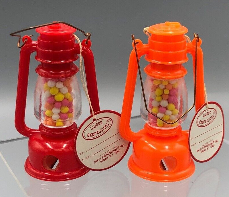 Vintage Full PENCIL SHARPENER Lantern CANDY CONTAINERS Sweet Expressions