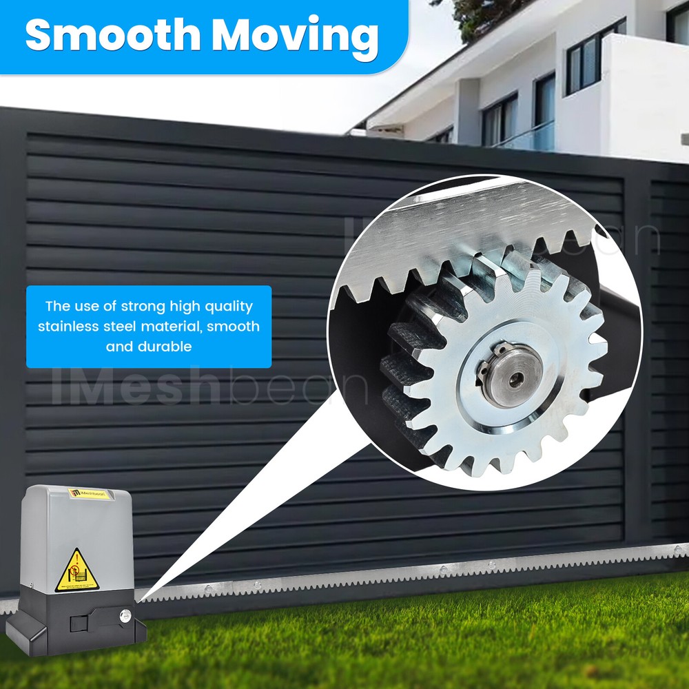 Sliding Electric Gate Opener Automatic Motor APP & Remote &Keypad Rack Driven US