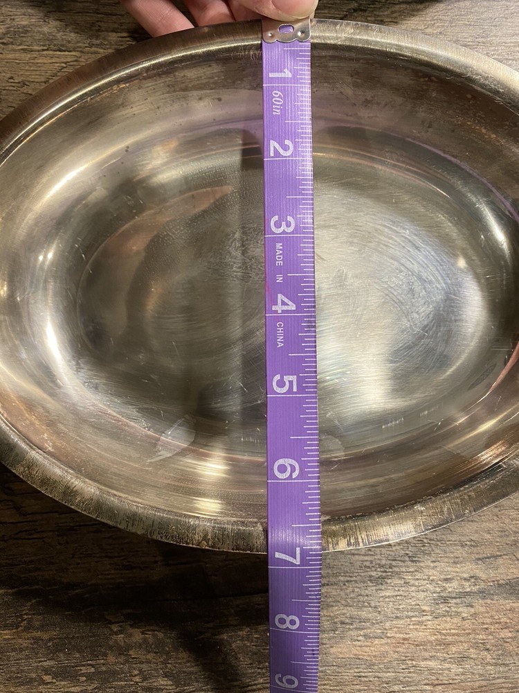 Ketstoneware Silver Plate Covered Serving Casserole Dish