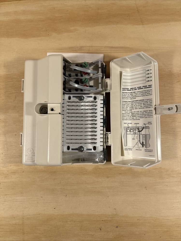 Keptel ML-6 Telephone Network Interface Device Box New With Manual