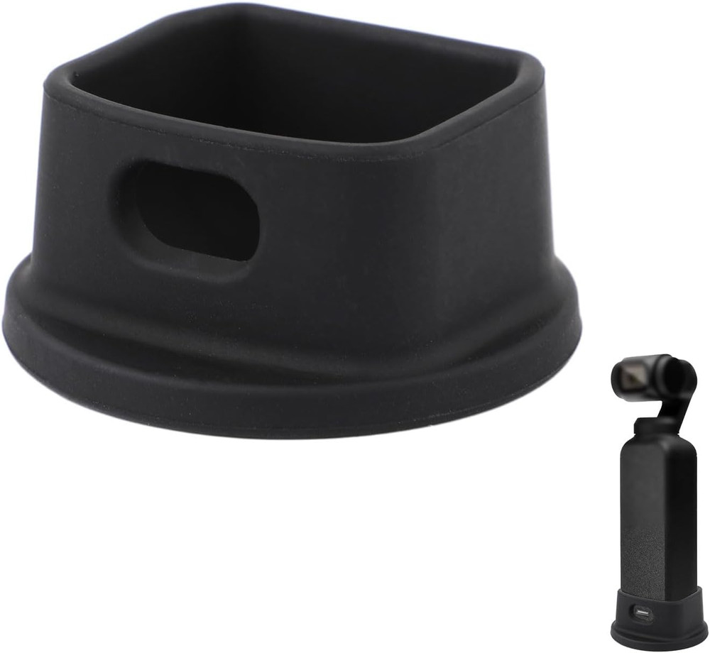 Silicone Desktop Mount Stand Stable Support Bracket Base for Osmo Pocket 3 Black
