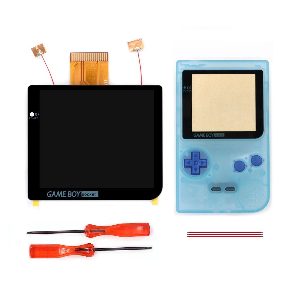 2.8" Gameboy Pocket Laminated IPS LCD 480x432 Integer Scaling Backlight KIT