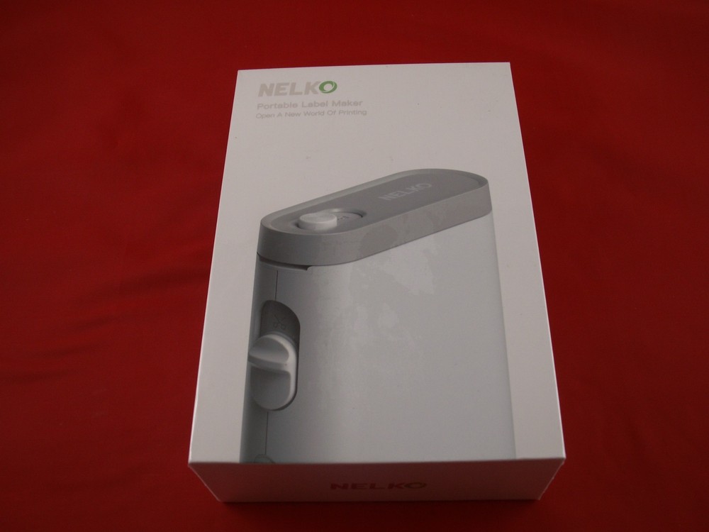 Nelko Label Maker Machine with Tape, P21 Bluetooth Label Printer, Wireless Mini