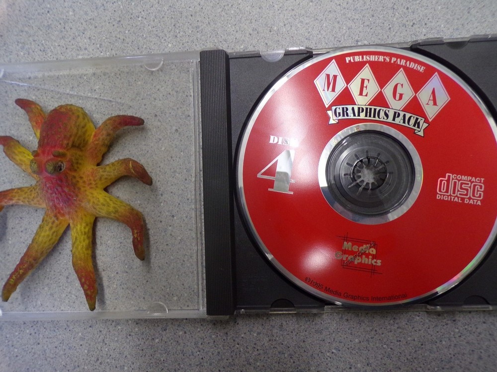 Mega Graphics Pack Disk 4 106811-01 *FREE SHIPPING*