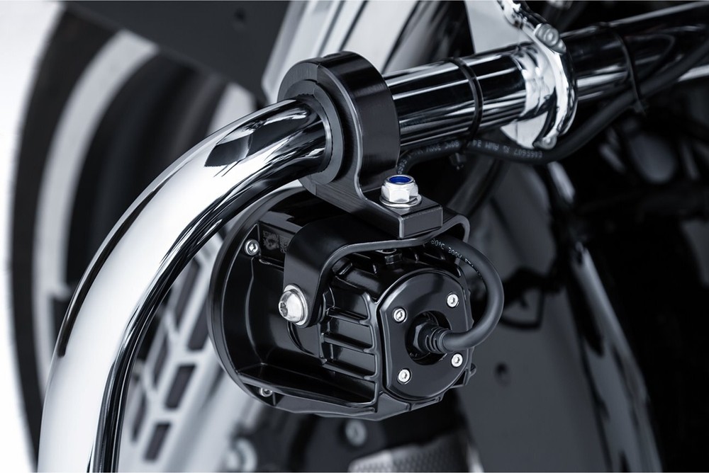 Ciro Black Light Cannons Spotlight w/ Engine Guard Mount (45019)