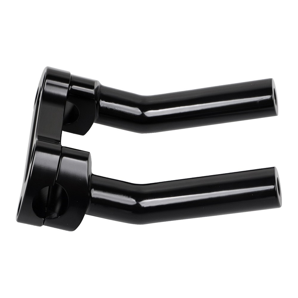 Black 6.5" Pullback Handlebar Riser Top Clamp For Harley Road Glide FLTR V-Rod