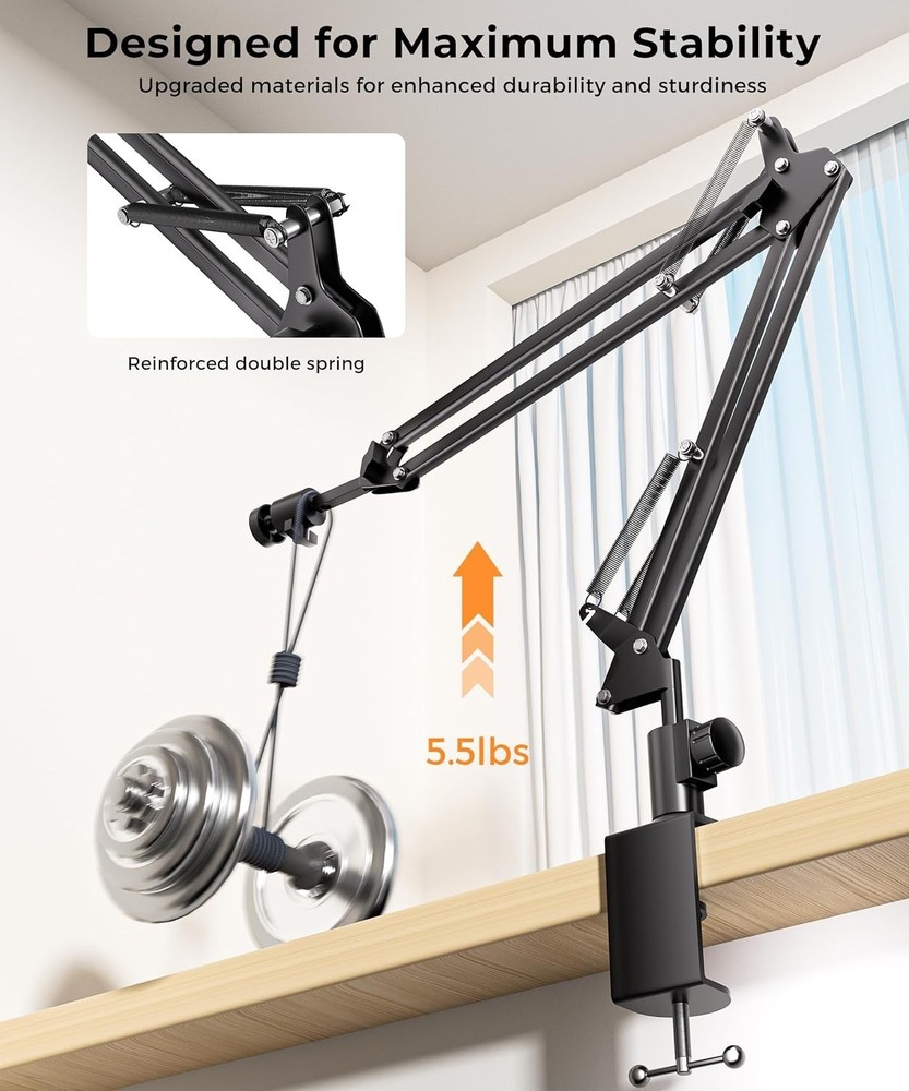 Foldable & Rotatable Camera Mount for Photography & TikTok Live Streaming