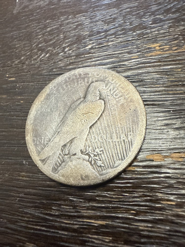 1922 Peace Dollar 90% Silver Toned
