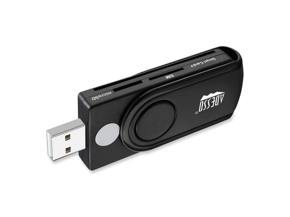 Adesso SCR-200 Smart Card Reader SCR200