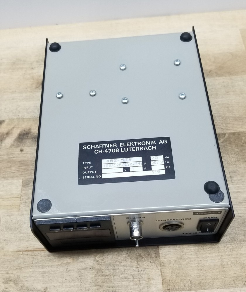 Schaffner Elektronik AG CH-4708 Type 402-579 ESD Simulator