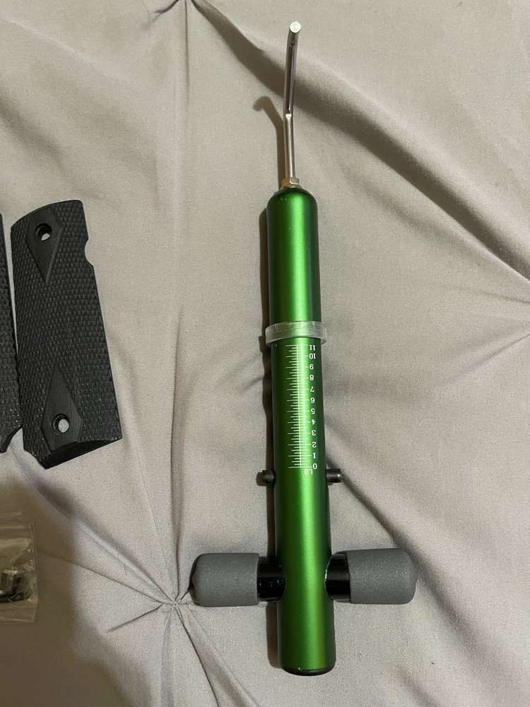 1911 Grips And Mechanical Trigger Pull Gauge