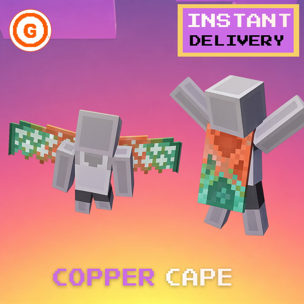 Minecraft - Copper Cape - Bedrock & Java Edition