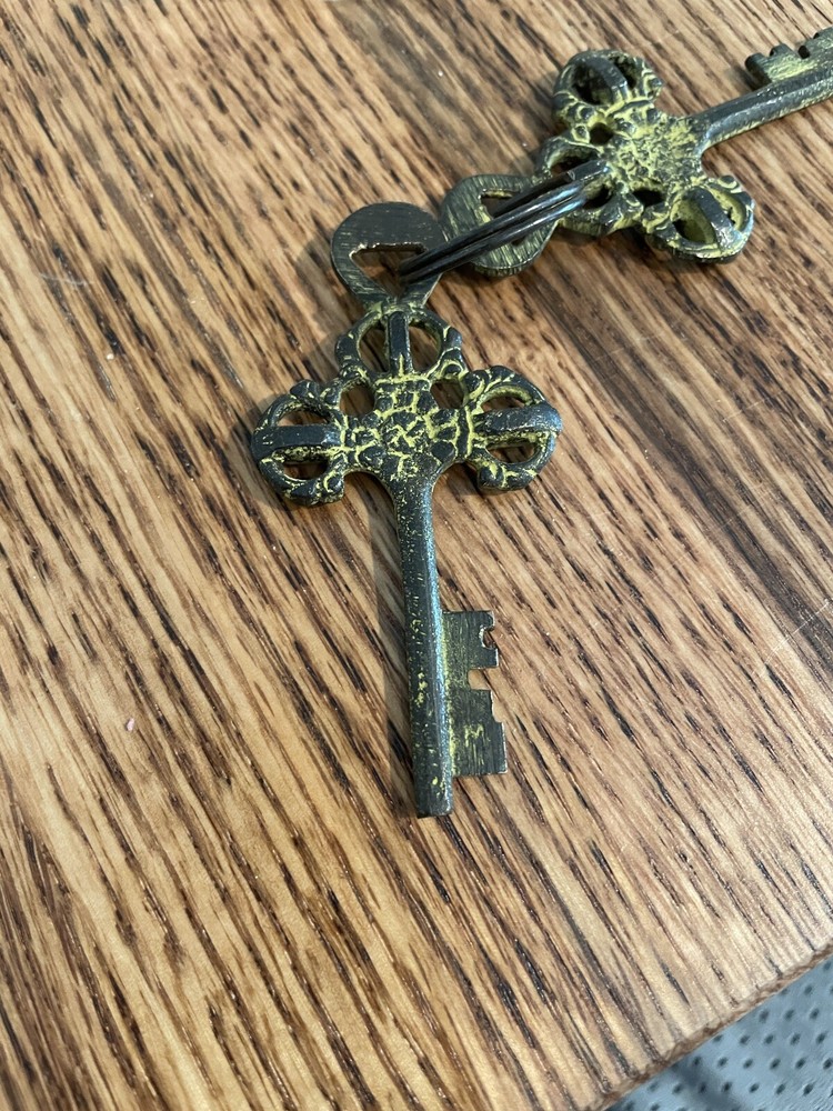 Solid Brass Fish Carp Padlock with 2 Keys, Great Used Condition Lock!!!!