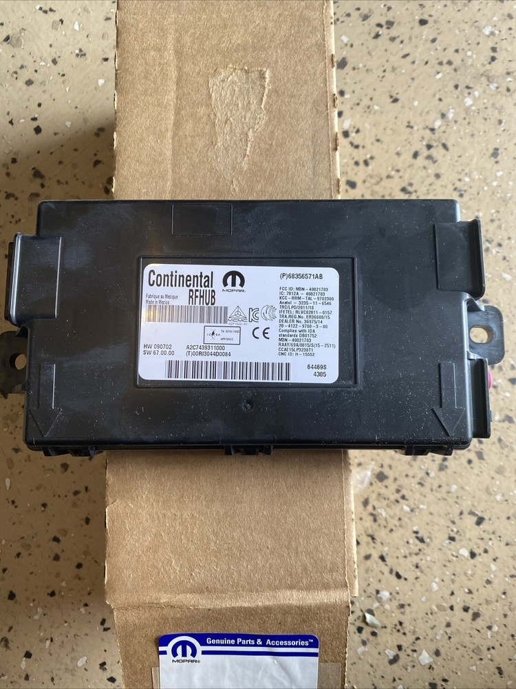 Genuine Mopar Hub Receiver 68356571AB