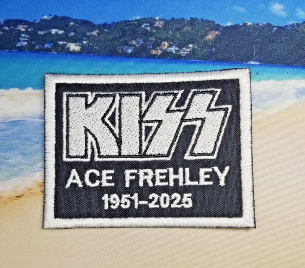 EMBROIDERED ACE FREHLEY PATCH (Please Read Ad)