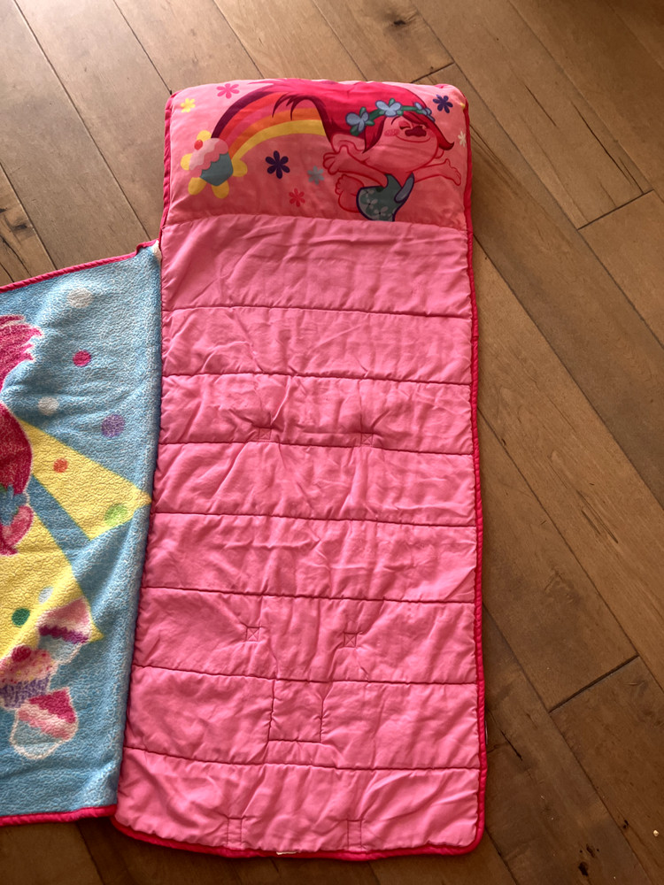 Pink Troll Dance Toddler Sleeping Bag