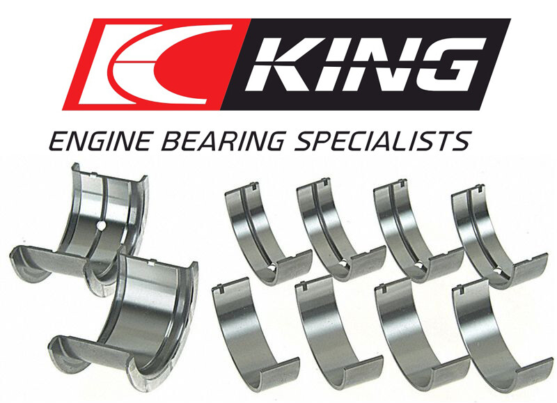 KING MB557SI Main Bearings Set Kit for SBC Chevy 305 307 350 383