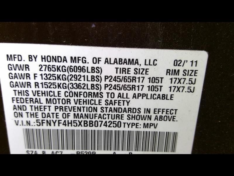 DISPLAY Screen Display Screen Dash EX Fits 09-11 PILOT 280111