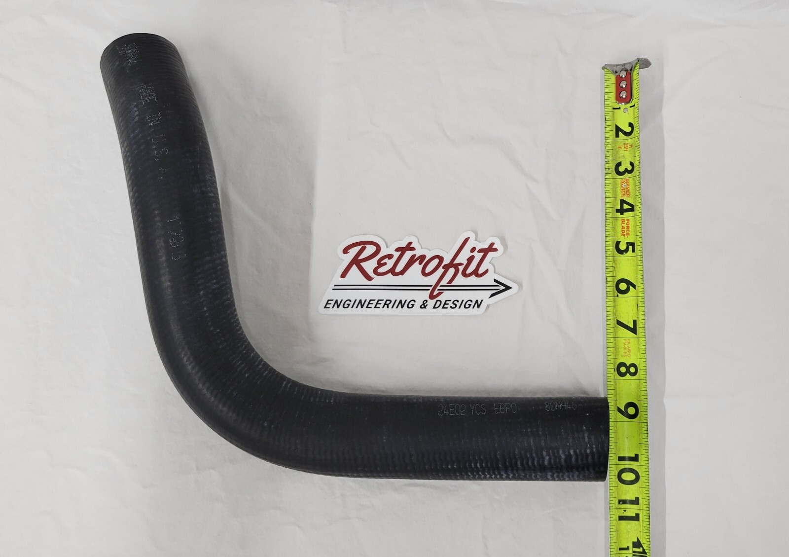 Universal LS Swap Radiator Hose Kit, LS1 LS2 LS3 Water Pump, Stock Rad 1.5"