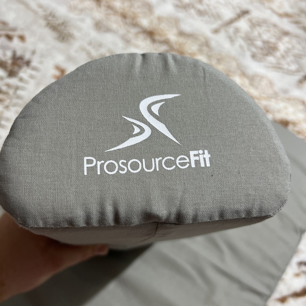 Prosource Fit Accupressure Mat + Pillow Set Gray EUC