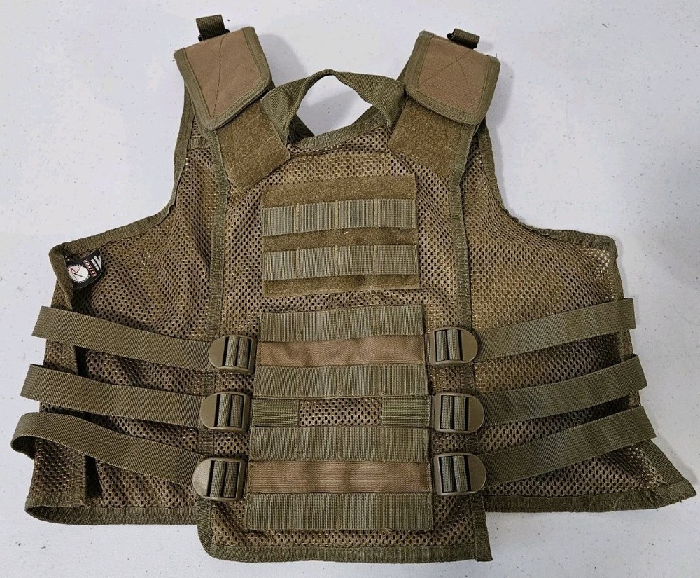 Rothco Molle Modular Vest Coyote Brown Adjustable