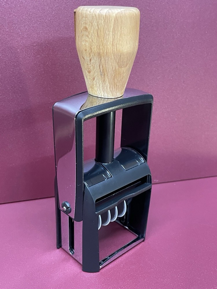 Self Inking Date Stamp Good Until Dec.31,2037 FREE Customization RECEIVED