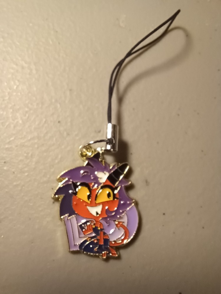 Helluva Boss Millie cell phone charm