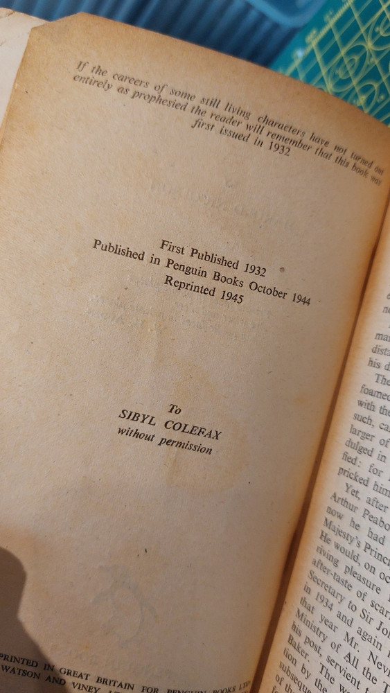 Penguin Paperback #487 PUBLIC FACES TRUE 1ST EDITION/1ST IMPRESSION