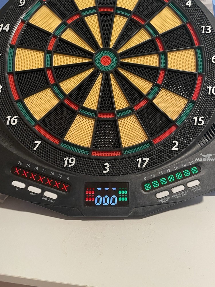 Narwhal Revolution Electronic Dartboard Board Only