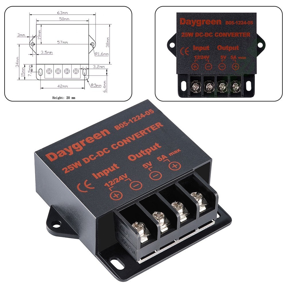 1Pc DC Converter Efficiency Output Ripple Noise Output Voltage Ripple 0.01A