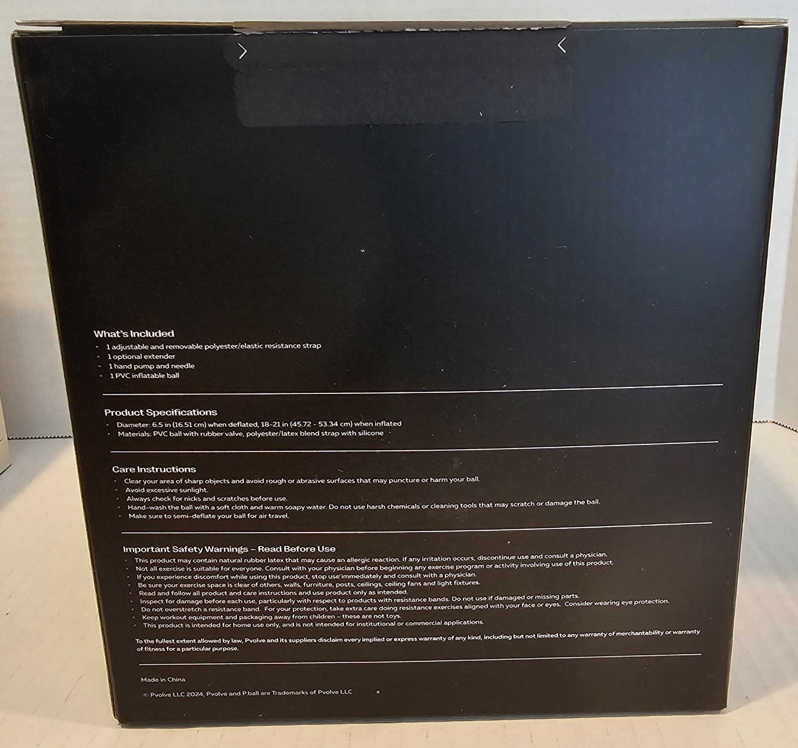 PVOLVE P.Ball Signature Pvolve Method Ball Cardio Fitness Home Gym Exercise Pump