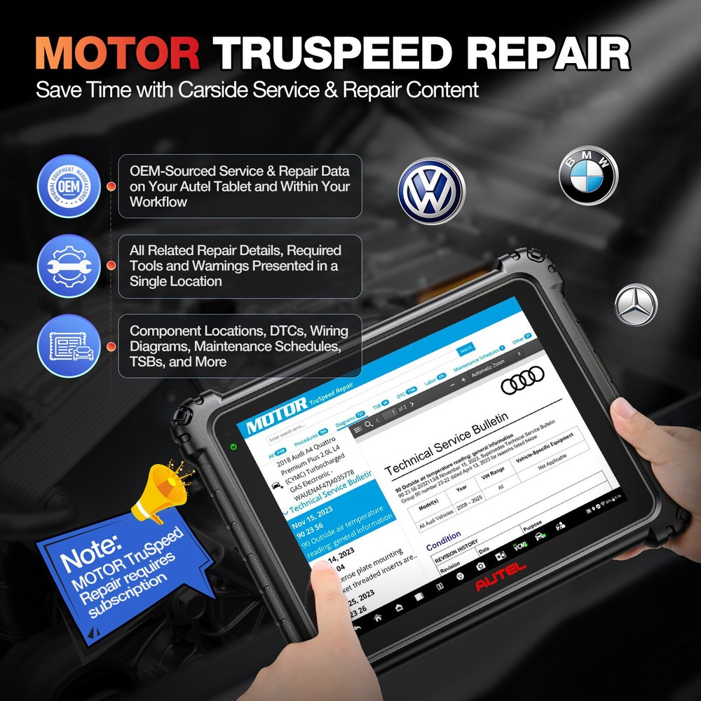 Autel MaxiSys ULTRA Lite 2-Year Update Diagnostic Scanner Programming +40+ Reset