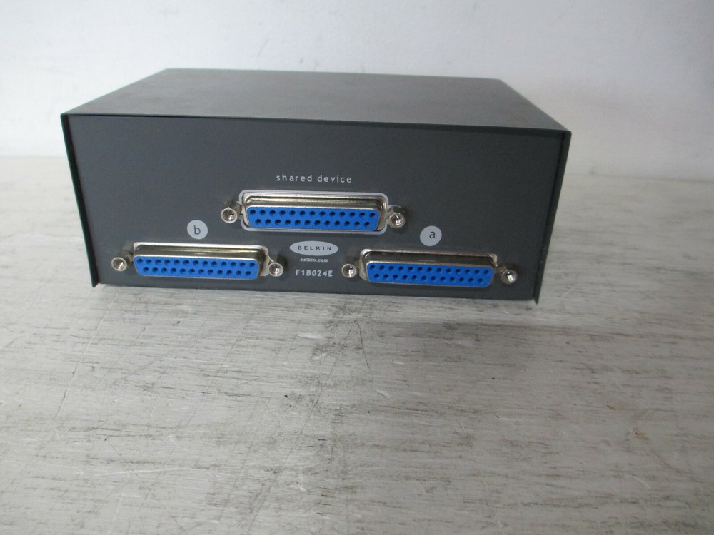 Belkin Components F1B024E 2-Port Data Transfer Switch Printer or Modem Sharing
