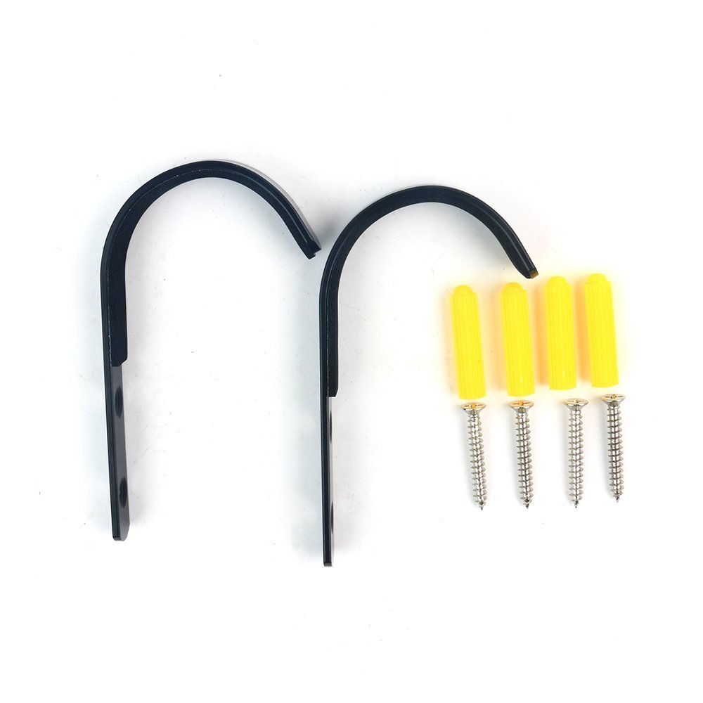 10Pcs Steel Gun Wall Mount Rack Storage Rifles Shotgun Hooks Hangers Archery Bow