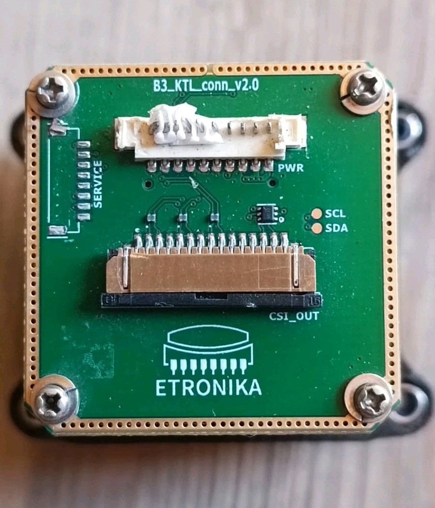 ETRONIKA CSI (MIPI) machine vision module / for drones / SBC.
